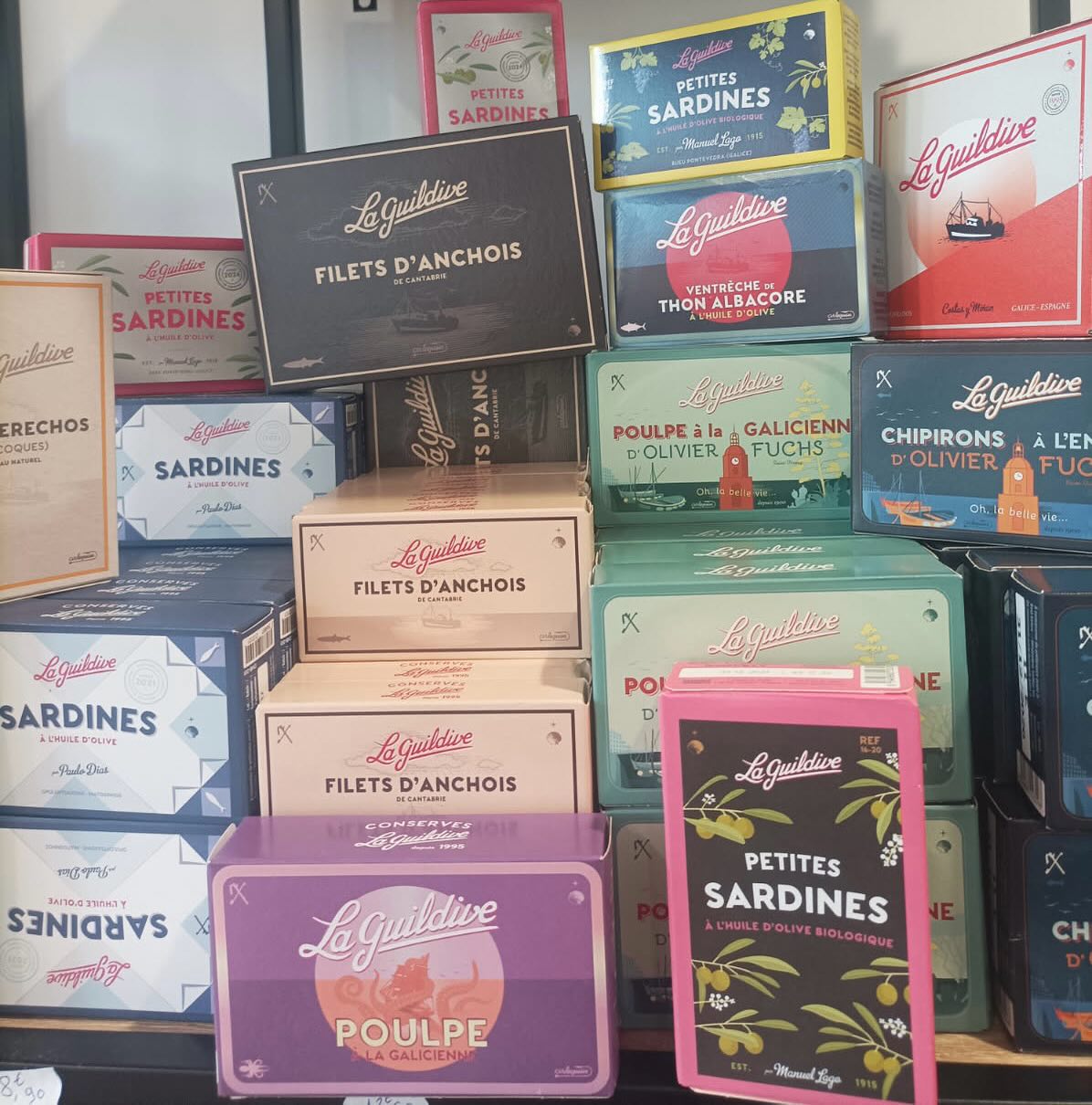 Dégustations de la mer